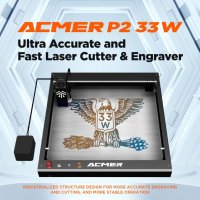 ACMER P2 10W 1800лв 20W 2600лв 33W 3600лв CNC лазер лазерно гравиране рязане метал, снимка 1 - Други машини и части - 40306414