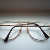 Оргинални луксозни диоптрични очила с позлата 24К, снимка 5 - Антикварни и старинни предмети - 36225842