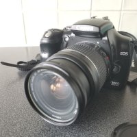 Фотоапарат Canon 300d , снимка 2 - Фотоапарати - 40645729