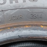 4бр. зимни гуми Dunlop WinterResponse2. 185/60R15 DOT 3314. 7 и 7.5мм. дълбочина на шарката. Като но, снимка 4 - Гуми и джанти - 38960503