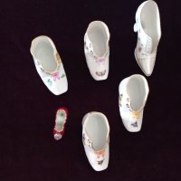 Колекционерски порцеланови обувчици за щастие Herend , снимка 4 - Декорация за дома - 42225458