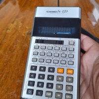 Стар калкулатор Casio FX 120, снимка 2 - Други ценни предмети - 42273236