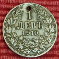 Сребърен1 лев 1910 г. , снимка 1 - Нумизматика и бонистика - 41329345