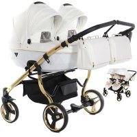 Бебешка количка Junama Diamond Individual Duo 2в1, 3в1 НОВА, снимка 4 - Детски колички - 42082092