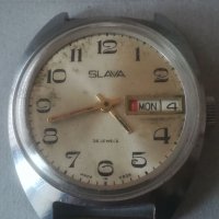 Часовник SLAVA 26j. Made in USSR. Механичен механизъм. Мъжки. СЛАВА. СССР. Vintage watch , снимка 3 - Мъжки - 39575157