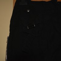 Черна къса лятна джинсова пола, снимка 2 - Поли - 41812120