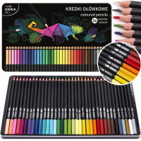 Цветни моливи 36 цвята Kidea, триъгълни 085415, снимка 2 - Ученически пособия, канцеларски материали - 36409467