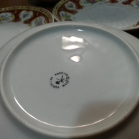 Стар български порцелан чинии , снимка 5 - Антикварни и старинни предмети - 44701043