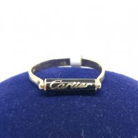  Cartier-ЗЛАТЕН ПРЪСТЕН, снимка 1 - Пръстени - 39037600