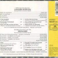 Cavalleria Rusticana-Der Bajazzo, снимка 2 - CD дискове - 34578169
