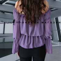 Дамска блуза, снимка 2 - Блузи с дълъг ръкав и пуловери - 44689164