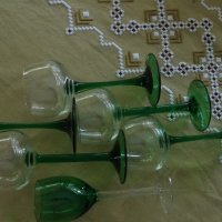 Чаши,цветно стъкло 5+1 брой, снимка 6 - Чаши - 41654463