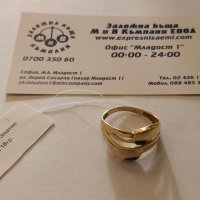 Златен пръстен 3.18гр., снимка 1 - Пръстени - 44199691