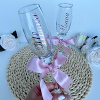 Персонализирани чаши за моминско парти 🌸 ROSE GOLD 🌸, снимка 1 - Подаръци за сватба - 40490149