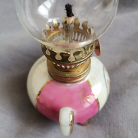 Порцеланова газена лампа , снимка 4 - Други ценни предмети - 44920384