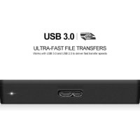 Преносим външен твърд диск 320Gb. 2,5 инча USB3.0 Backup HDD Преносим за PC, Mac, PS4, Xbox, снимка 3 - Външни хард дискове - 41844722