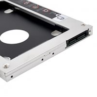 Нова кутия за втори хард диск 2.5” HDD/SSD 12.7mm и 9.5mm, Caddy за лаптоп, SATA III, снимка 6 - Части за лаптопи - 38764360