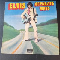 ELVIS PRESLEY - Separate Ways - Rare 1973 10-track UK Vinyl LP Грамофонна Плоча, снимка 1 - Грамофонни плочи - 44160347