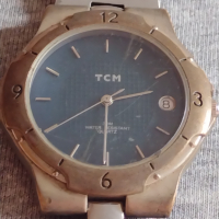 Оригинален мъжки часовник TSM QUARTZ WATER RESIST с красива верижка стилен дизайн - 15224, снимка 6 - Мъжки - 36242830