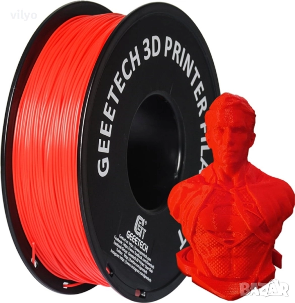филамент за 3д принтер filament petg pla abs cnc, снимка 1