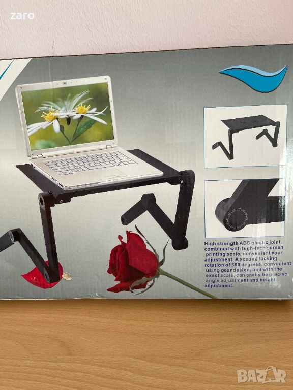 Нова масичка за лаптоп с поставка и охладител, снимка 1