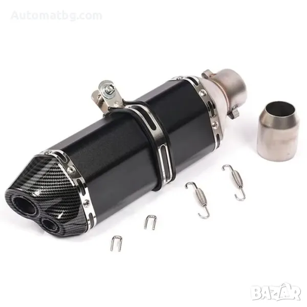 Гърне за мотор Automat, PA945, 37см, Черно с карбон , снимка 1