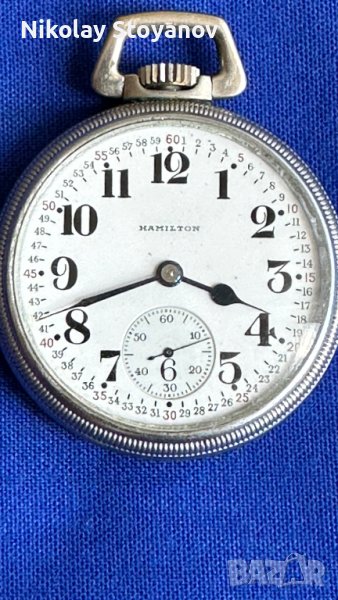 Джобен часовник HAMILTON, снимка 1