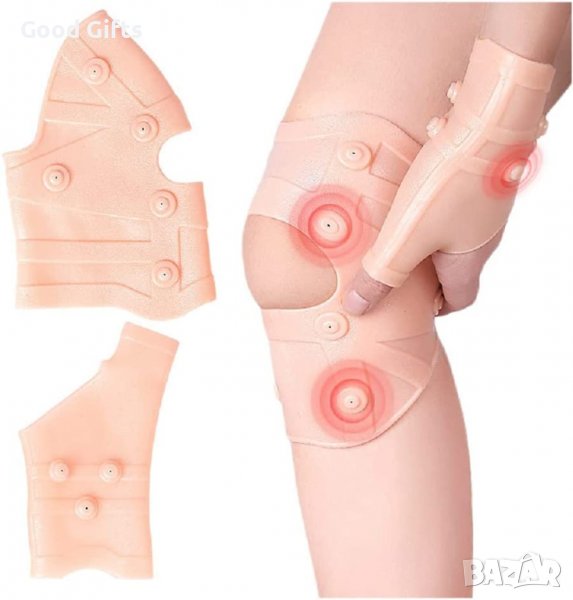 Еластична ултратънка водоустойчива наколенка + Ортеза за китка и палец, снимка 1