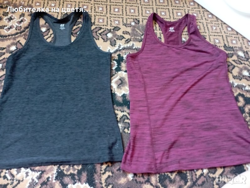 оригинални спортни клинове  С,М,Л , две бюстиета и два потника С размер, снимка 1