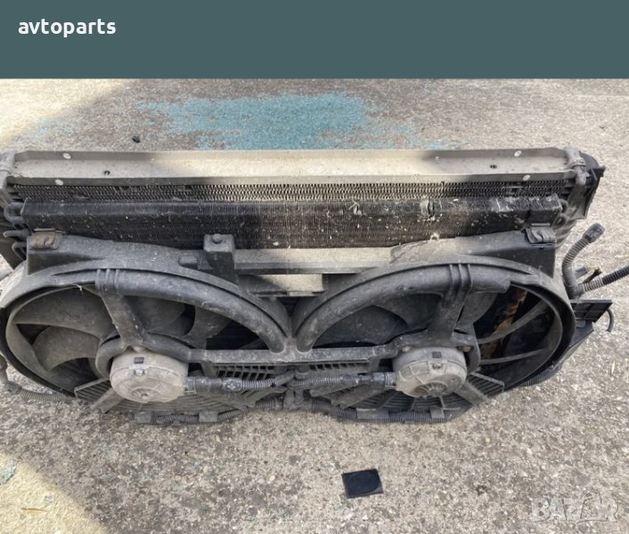 Renault laguna 1998г 1.8i воден климатичен радиатор и перки, снимка 1