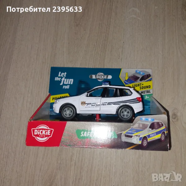 Полицейска кола със звуци , снимка 1