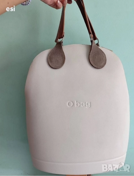Чанта O bag С кожени дръжки , снимка 1