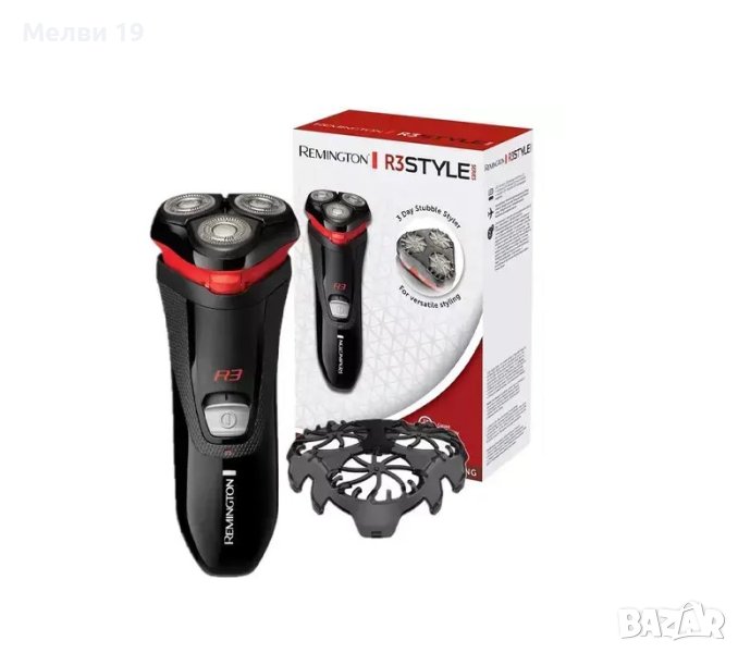 Самобръсначка Remington R3000, Черно / Червен, снимка 1