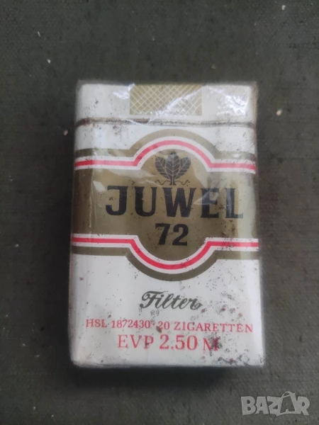 колекционерски цигари JUWEL Bulgartabag ГДР, снимка 1