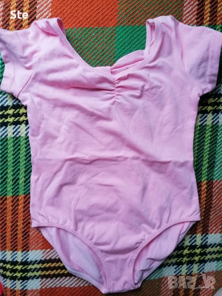 Ново розово боди за балет/танци размер122/128, снимка 1