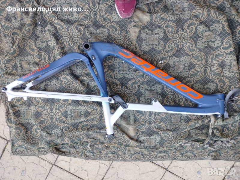 29 цола пукната карбон рамка за велосипед , снимка 1