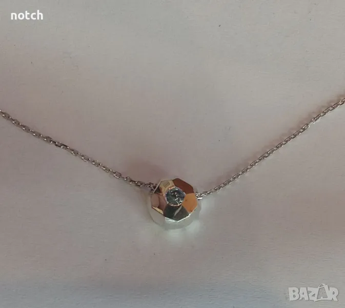 сребърно колие, снимка 1