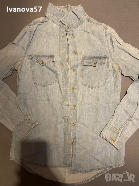 Дънкова риза , снимка 1