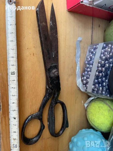 Стари шивашки ножици, снимка 1