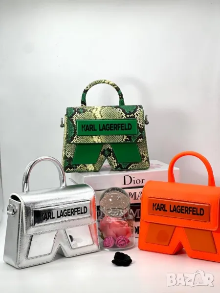 чанти Karl Lagerfeld 
:➡️23cm⬆️18cm
🌟, снимка 1