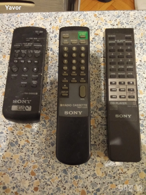 Дистанционни аудио SONY, снимка 1