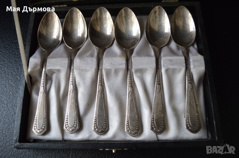 комплект 6 броя лъжички WMF - Германия, снимка 1