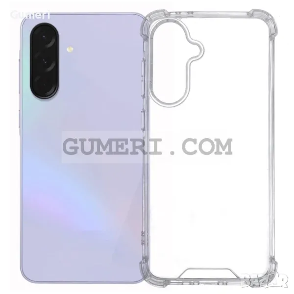 Samsung Galaxy A56 Хибриден Гръб - Прозрачен, снимка 1