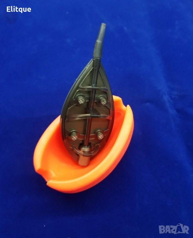 Комплект метод фидер с плеса, оранжево – 60g/70g/80g/90g/100g, снимка 1