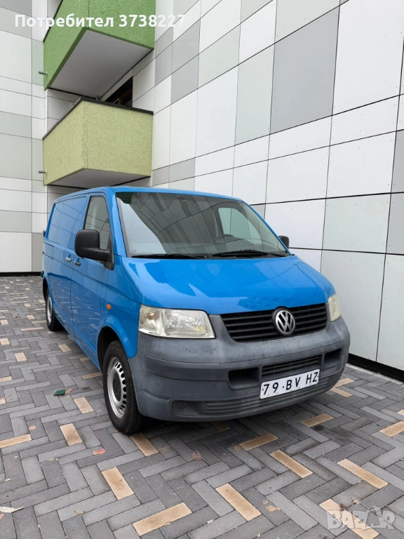 🚐 Продавам товарен бус Volkswagen T5, снимка 1