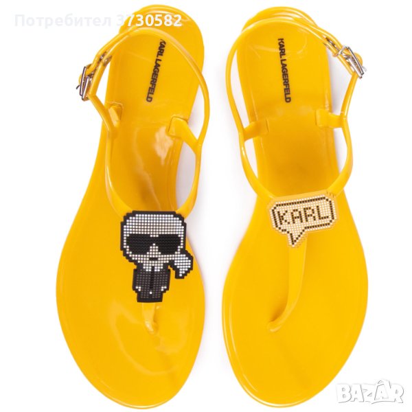 Нови Оригинални сандали KARL LAGERFELD - 37 номер, снимка 1
