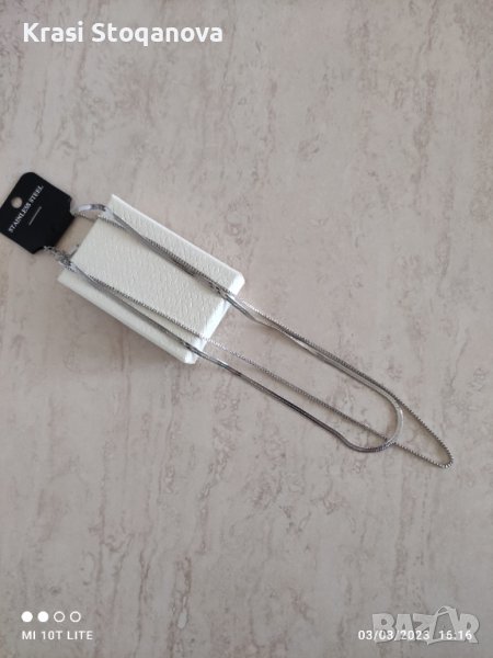 БИЖУ Неръждаема СТОМАНА  - Made in Italy , снимка 1