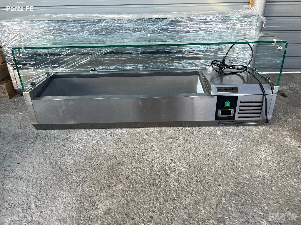 Салатен бар професионална хладилна витрина студено бен мари salaten bar profesionalna vitrina, снимка 1