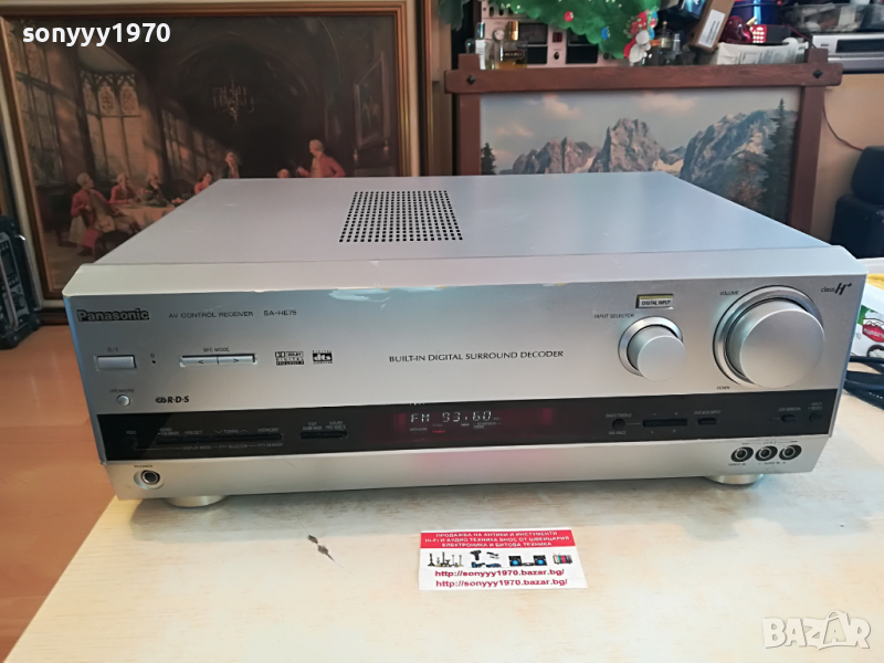 ПОРЪЧАН-PANASONIC SA-HE75 RECEIVER 2503221728, снимка 1