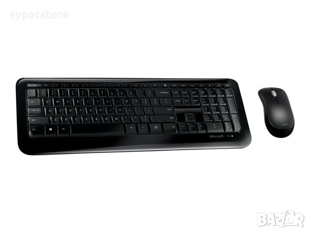 2 в 1 Комплект клавиатура и мишка Безжични Microsoft Wireless Desktop 850 (PY9-00015) , снимка 1